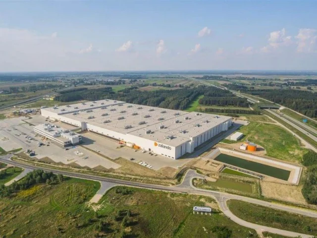 Zalando Głuchów — widok obiektu