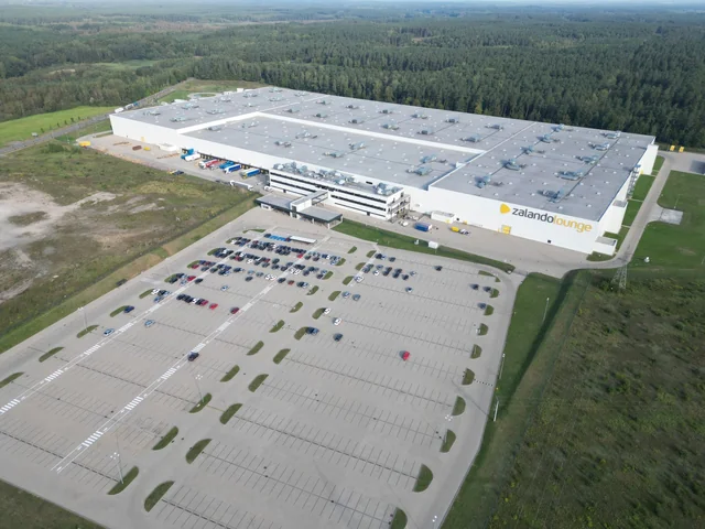 Zalando Olsztynek — widok obiektu